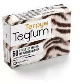 Тегрум таблетки по 50 мг 1 шт.