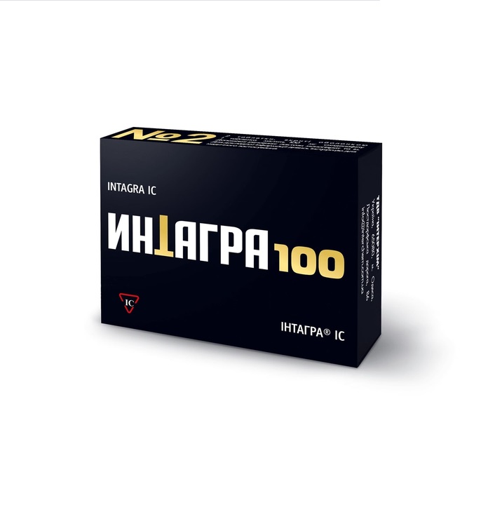 Інтагра IC таблетки по 100 мг 2 шт.