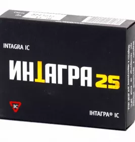 Интагра IC таблетки по 25 мг 1 шт.