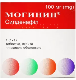 Могинін таблетки по 100 мг 1 шт.