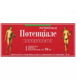 Потенціале таблетки по 50 мг 1 шт.