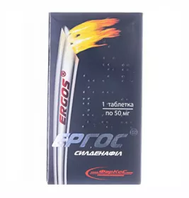Ергос таблетки по 50 мг 1 шт.