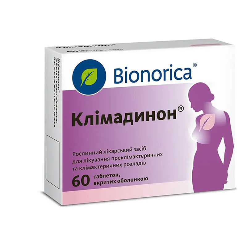 Клімадинон таблетки по 20 мг 60 шт.