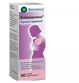Клімадинон краплі по 50 мл у флаконі 1 шт.
