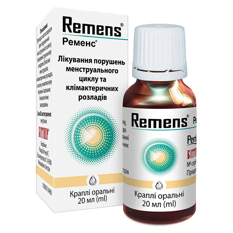 Ременс капли по 20 мл во флаконе 1 шт.
