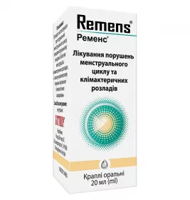 Ременс краплі по 20 мл у флаконі 1 шт.