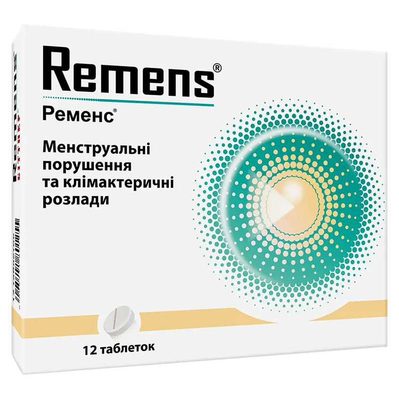 Ременс таблетки 12 шт. Ременс таблетки 12 шт.