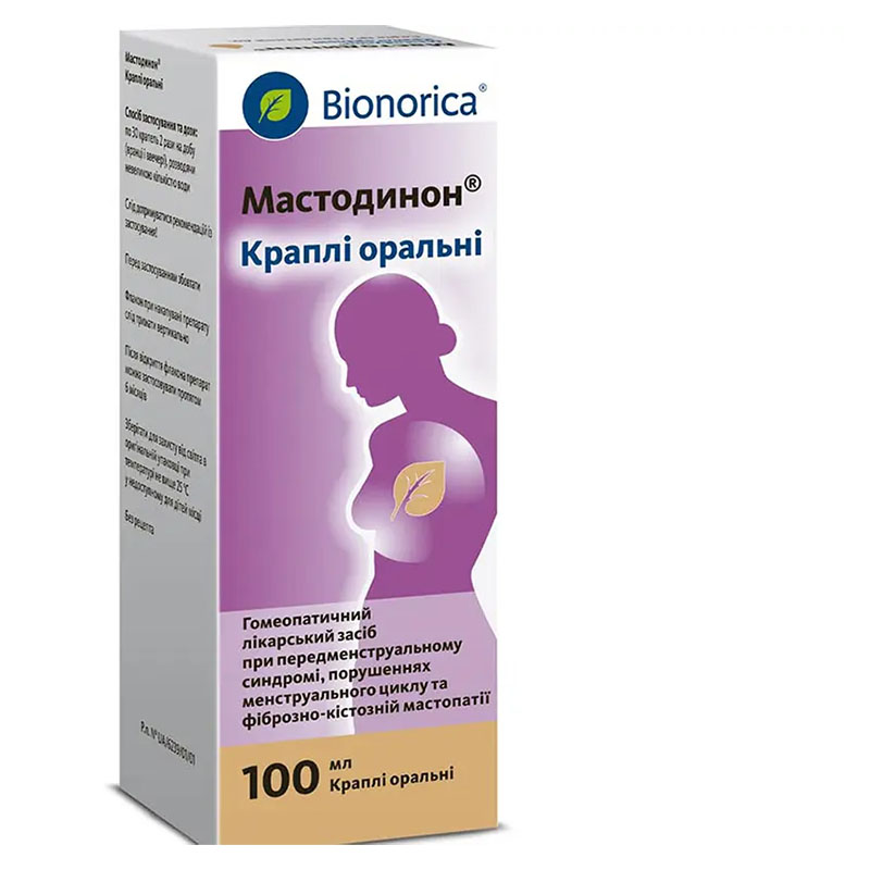 Мастодинон краплі по 100 мл у флаконі 1 шт.