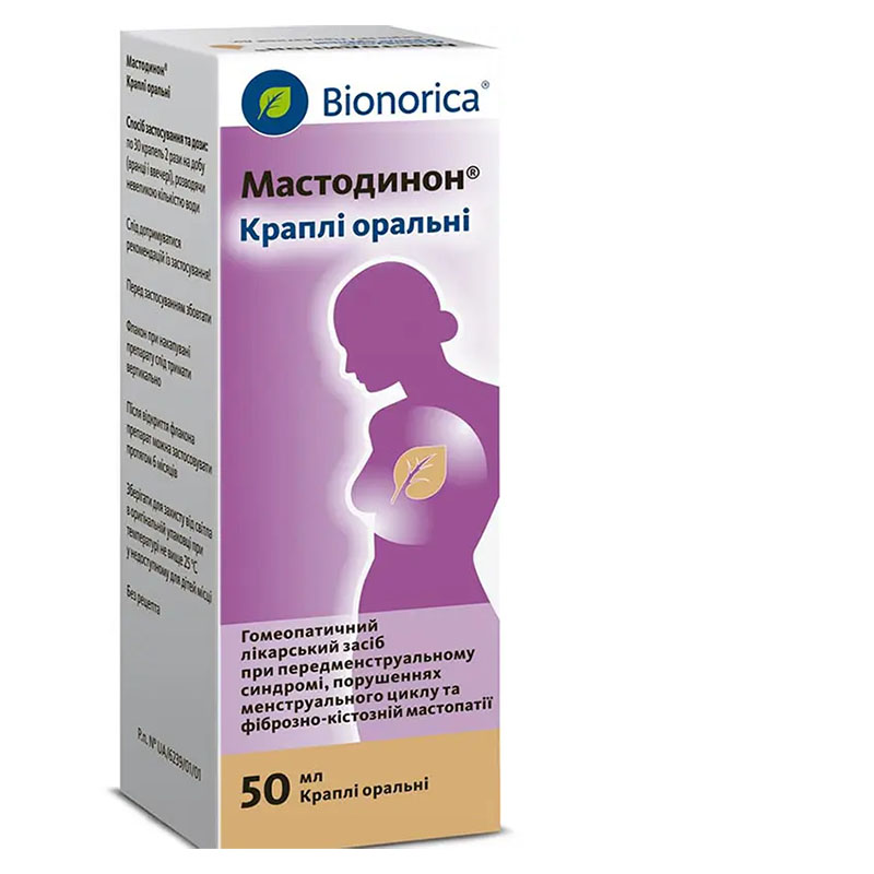 Мастодинон краплі по 50 мл у флаконі 1 шт.