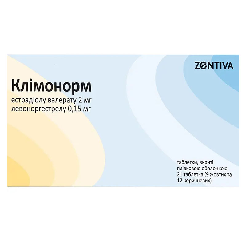 Климонорм таблетки 21 шт. Климонорм таблетки 21 шт.