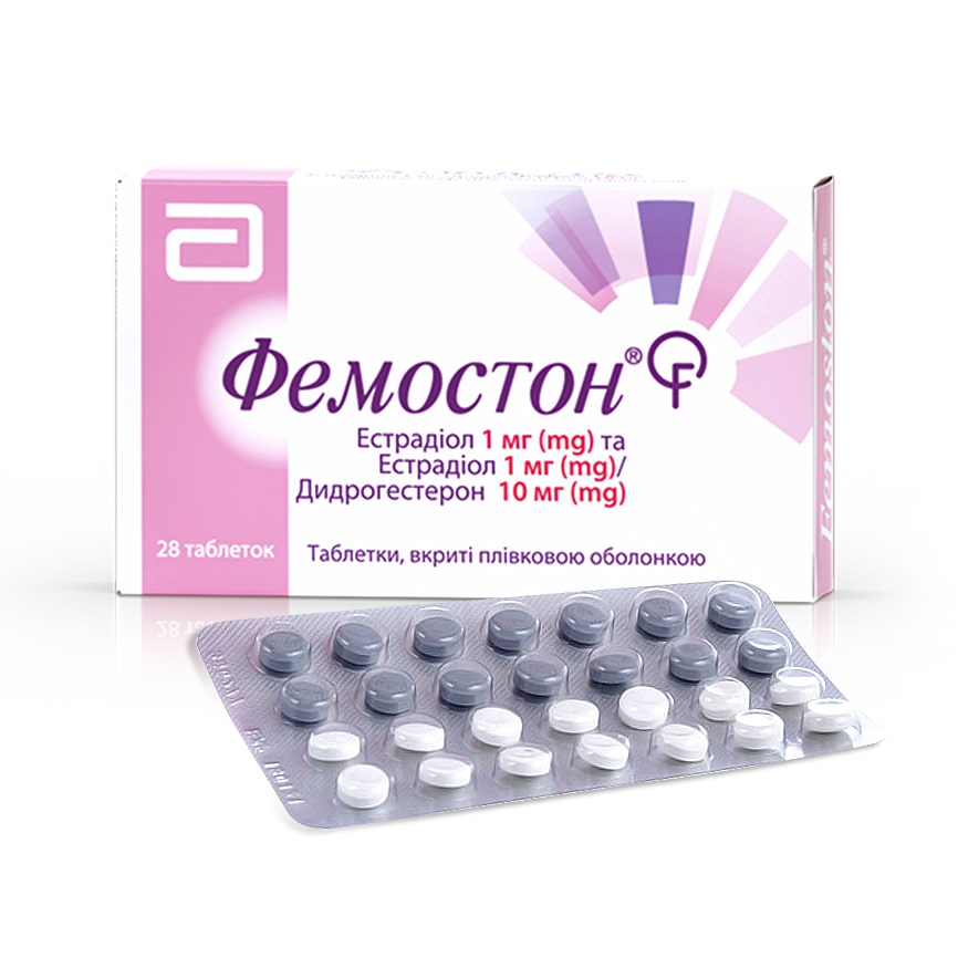 Фемостон таблетки по 1 мг/10 мг 28 шт.