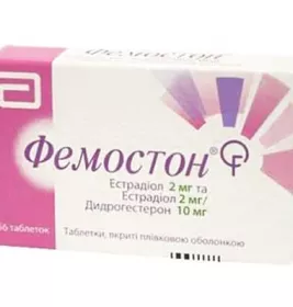 Фемостон таблетки по 2 мг/10 мг 56 шт. (28х2)