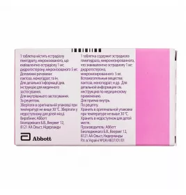 Фемостон Конті таблетки по 1 мг/5 мг 28 шт.