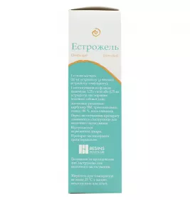 Естрожель гель 0.6 мг/г по 80 г у флаконі