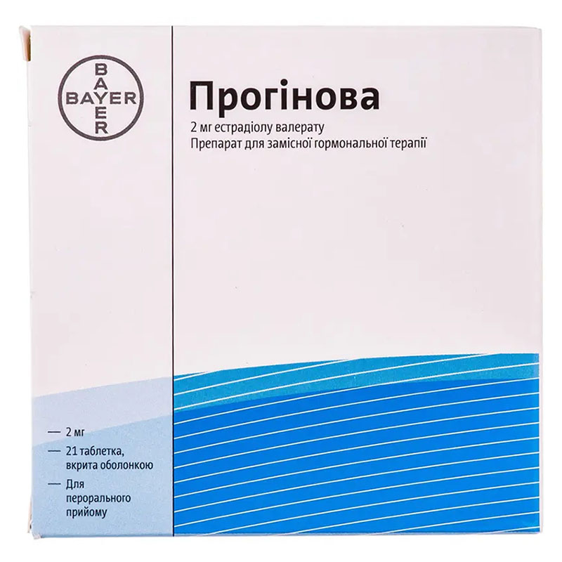 Прогінова таблетки по 2 мг 21 шт.