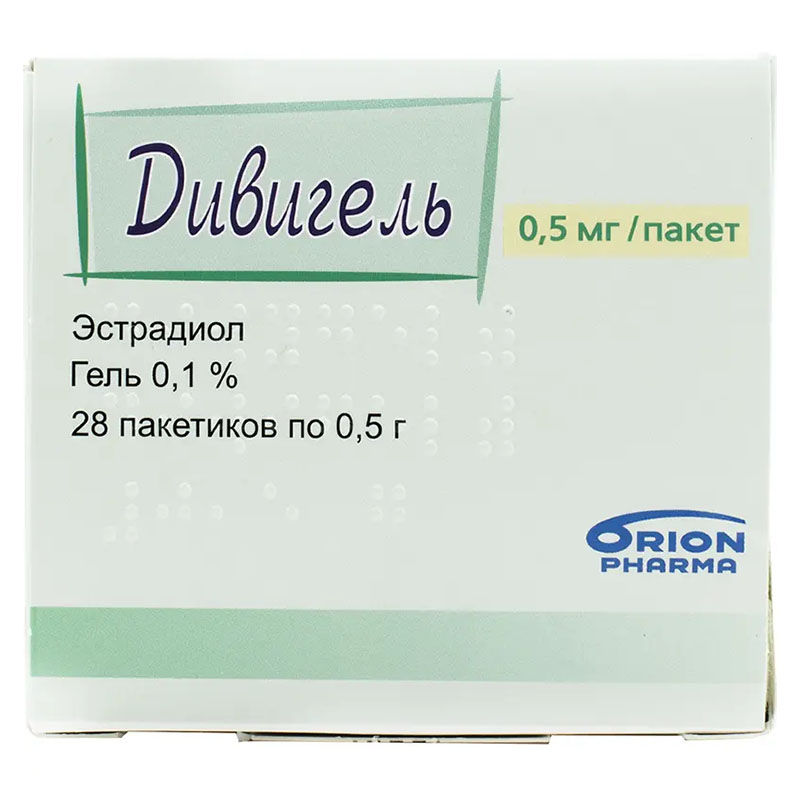 Дивигель гель 0.1% по 0.5 г в пакетиках 28 шт.