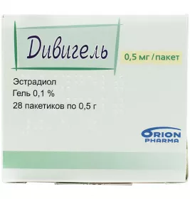 Дивігель гель 0.1% по 0.5 г у пакетиках 28 шт.