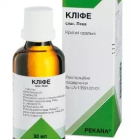 Кліфе Спаг Пєка краплі по 30 мл у флаконі