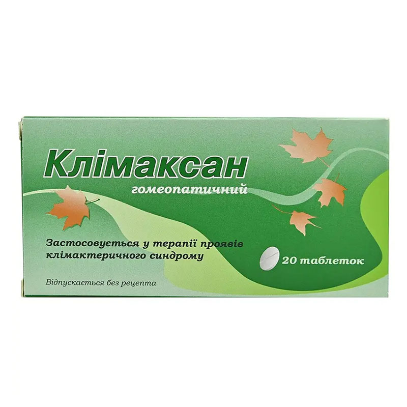 Клімаксан гомеопатичний таблетки 20 шт.