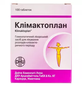 Клімактоплан таблетки 100 шт. (20х5)