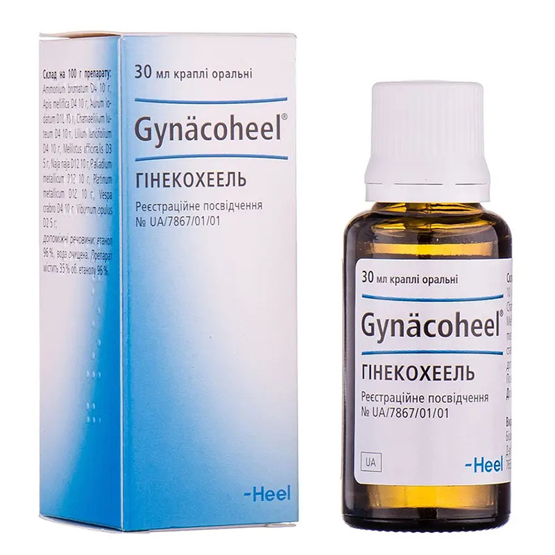 Гінекохеель краплі по 30 мл у флаконі 1 шт.