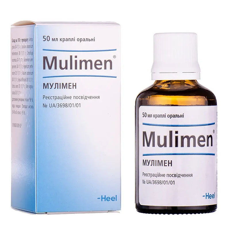 Мулімен краплі по 50 мл у флаконі 1 шт.