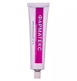 Фарматекс вагінальний крем 1.2% по 72 г у тубах