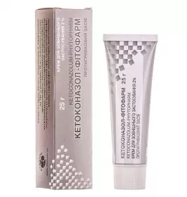 Кетоконазол-Фітофарм крем 2% по 25 г у тубах