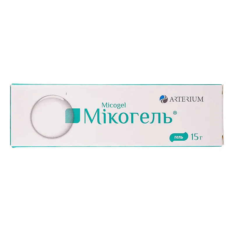 Микогель гель 20 мг/г по 15 г в тубах