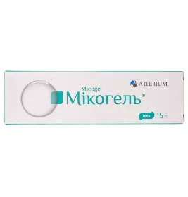 Мікогель гель 20 мг/г по 15 г у тубах