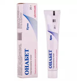 Онабет крем 20 мг/г по 20 г у тубах
