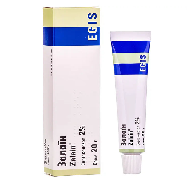Залаїн крем 2% по 20 г у тубах