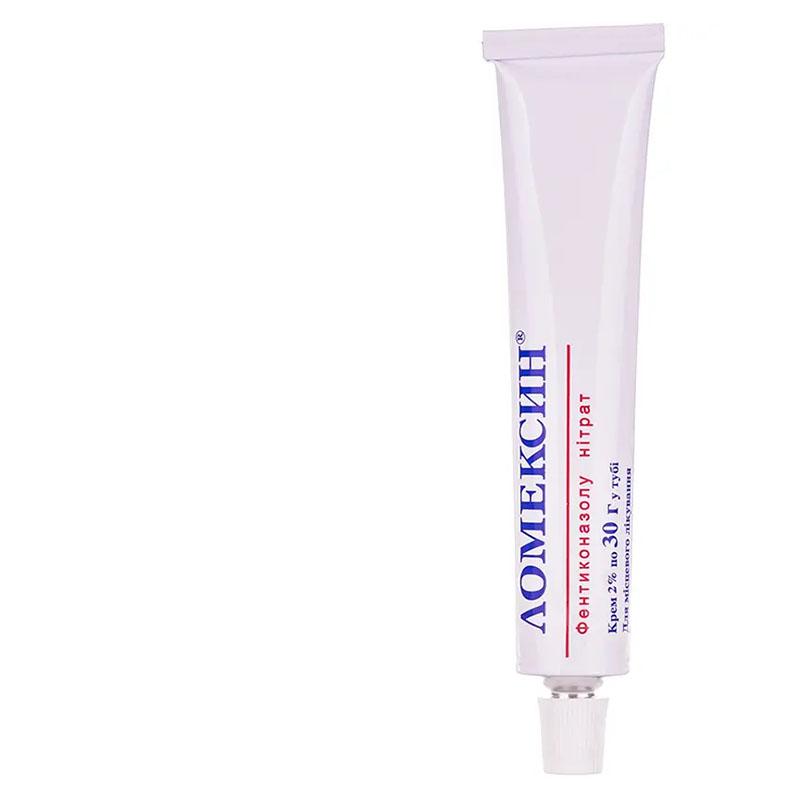 Ломексин крем 2% по 30 г в тубах