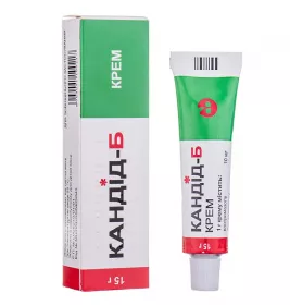 Кандід-Б крем по 15 г у тубах