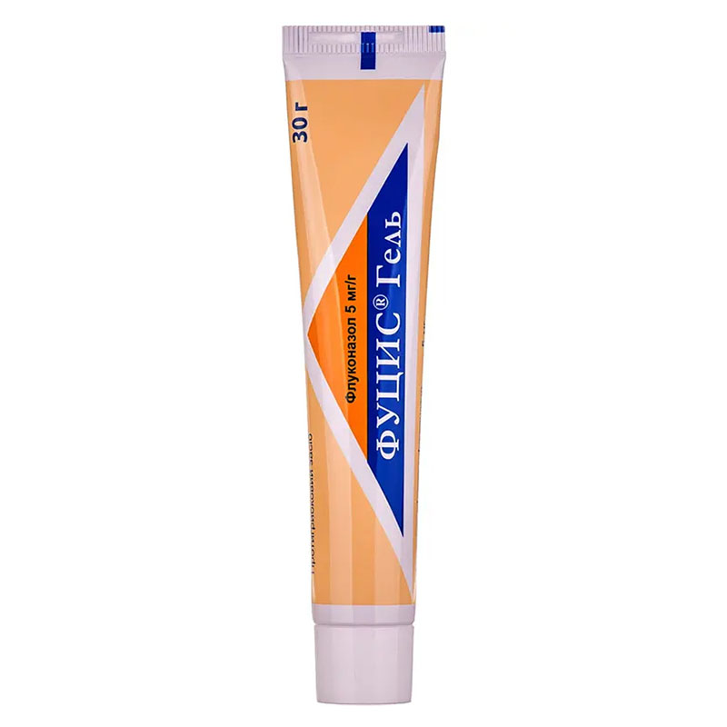 Фуцис гель 5 мг/г по 30 г в тубах