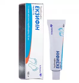 Екзифін гель 1% по 15 г у тубах 1 шт.