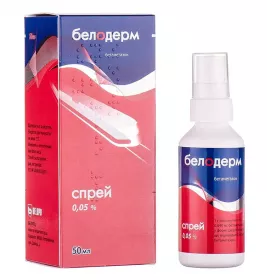 Белодерм спрей 0.05% по 50 мл у флаконі