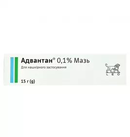 Адвантан мазь 0.1% по 15 г у тубах