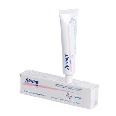 Делор крем 0.05% 25г
