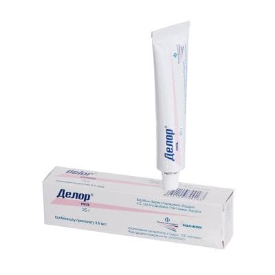 *Делор мазь 0.05% 25г