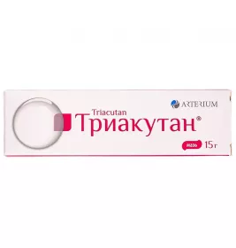 Триакутан мазь по 15 г у тубах 1 шт.