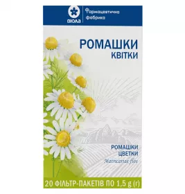 Ромашка квіти по 1.5 г у фільтр-пакетиках 20 шт. - Віола
