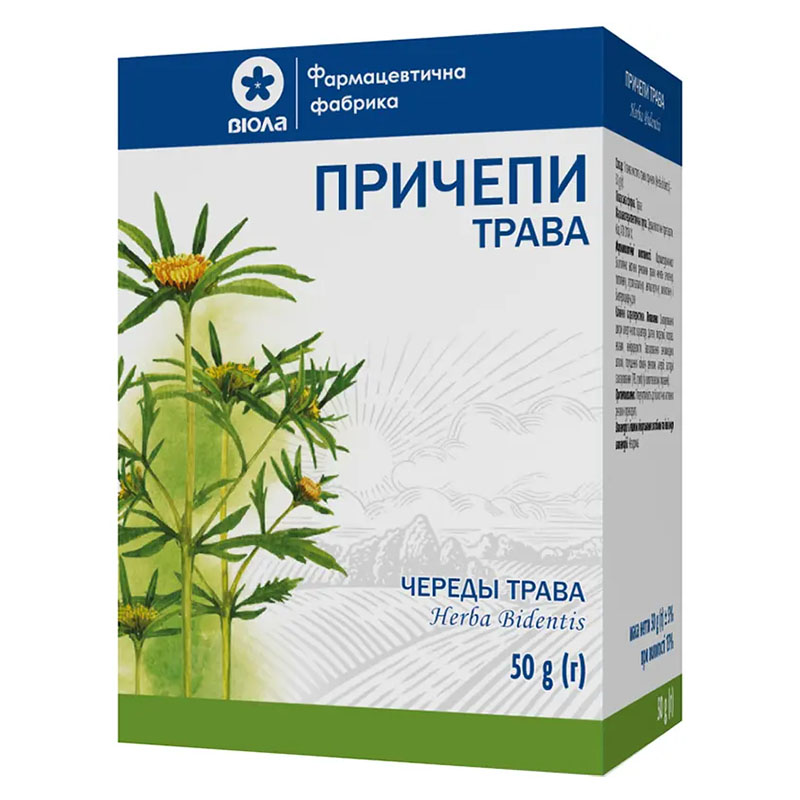 Череды трава по 50 г в пачке - Виола Череды трава по 50 г в пачке - Виола