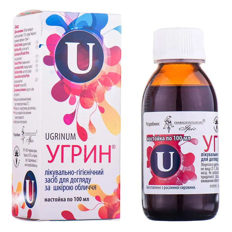 Угрін настоянка по 100 мл у флаконі 1 шт. - Червона Зірка