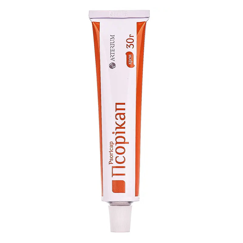 Псорикап крем 2 мг/г по 30 г в тубах