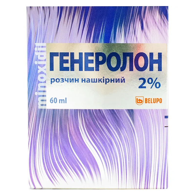 Генеролон розчин 2% по 60 мл у флаконі 1 шт.
