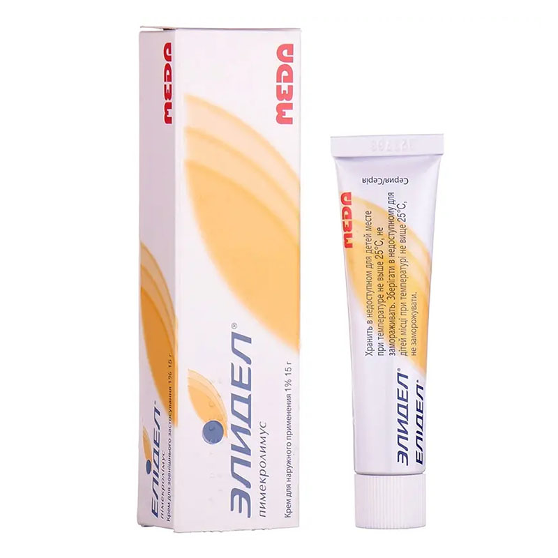 Елідел крем 10 мг/г по 15 г у тубах 1 шт.