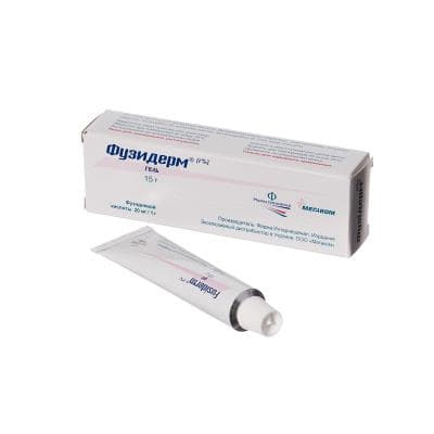 Фузідерм гель 2% по 15 г у тубах