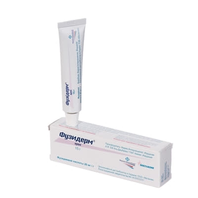 Фузідерм крем 2% по 15 г у тубах