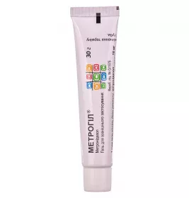 Метрогіл гель 10 мг/г по 30 г у тубах